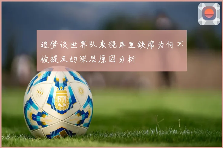 追梦谈世界队表现库里缺席为何不被提及的深层原因分析